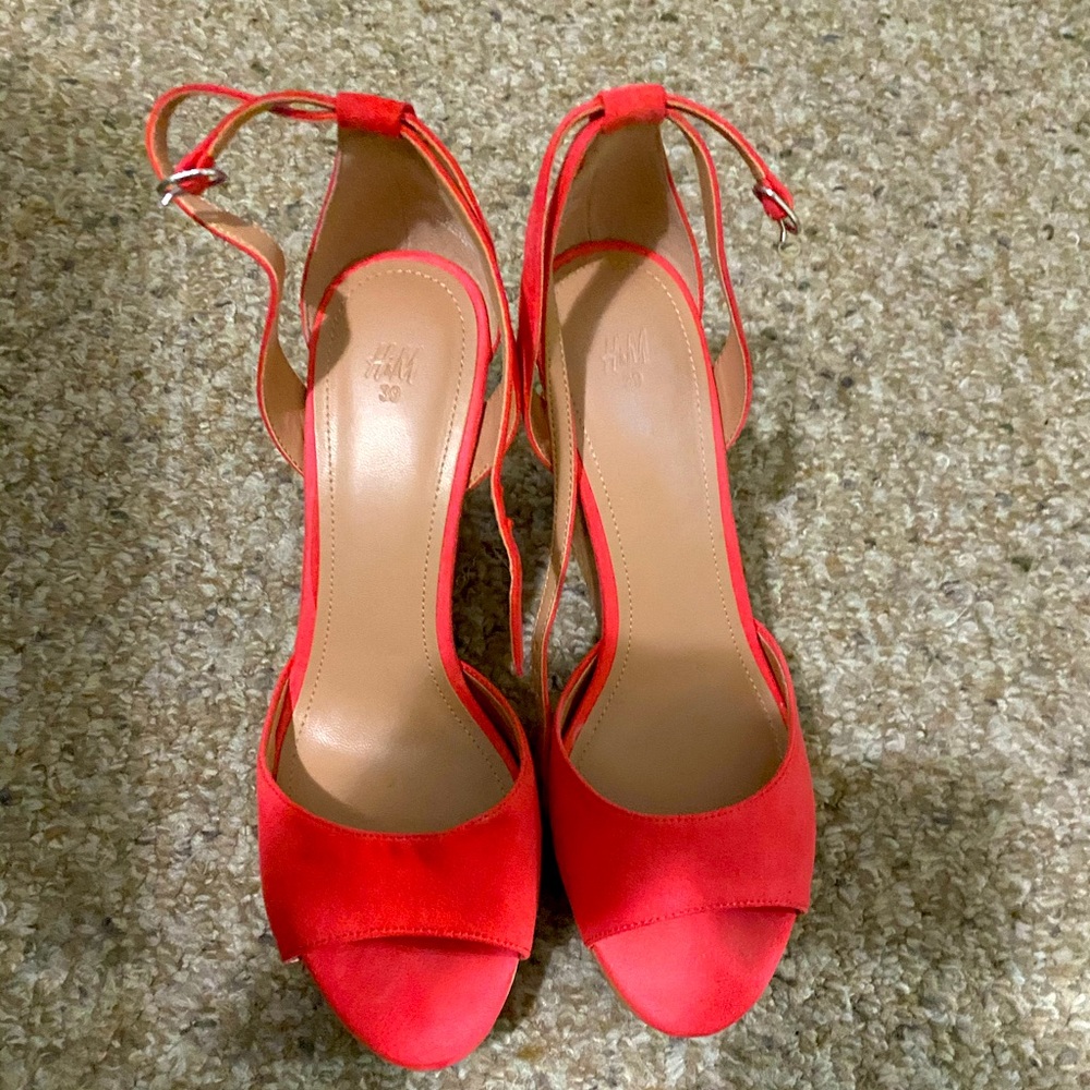 Pre loved coral wedges 3/4 inch